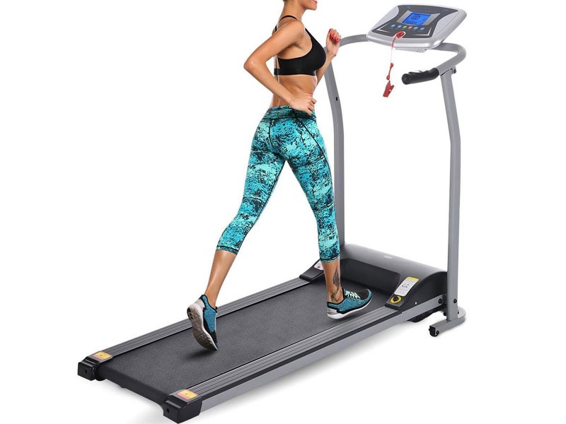 Topper Electric Treadmill Home Office Fitness Treadmill Min Folding