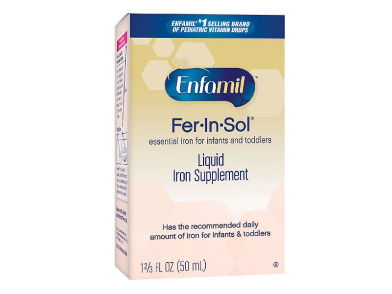 Enfamil Fer-In-Sol Supplement Drops Iron For Infants & Toddlers