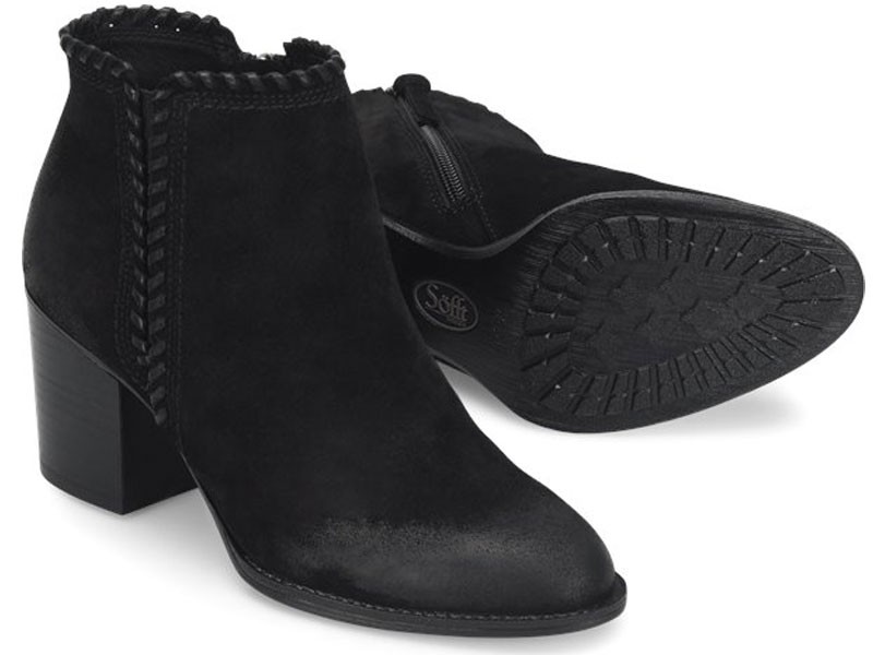 Wilton Black-Suede Women's Boots
