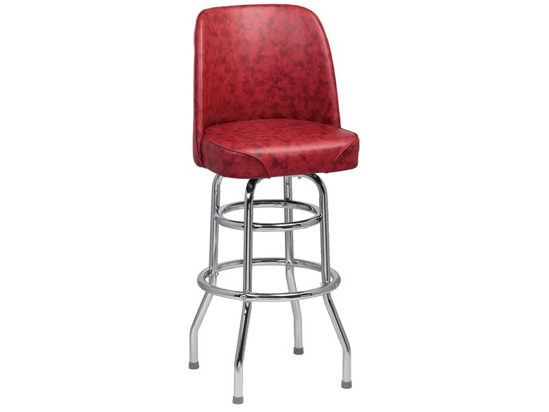 Royal Industries Roy CRM Double Ring Bar Stool