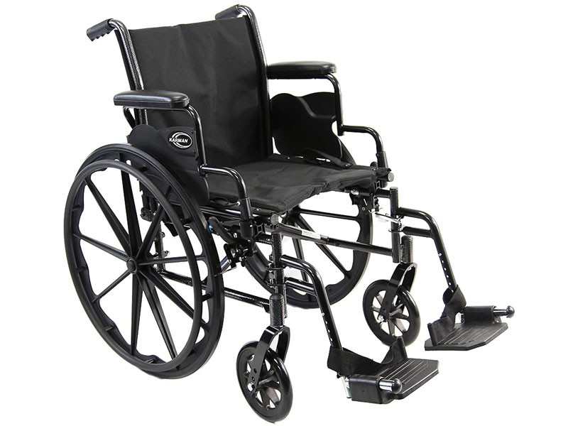 KarmanLightweight Deluxe 18 inch Steel Wheelchair