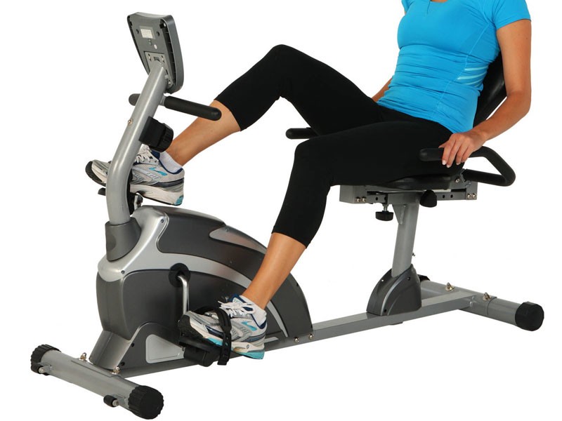 Magnetic Recumbent Bike With pulse
