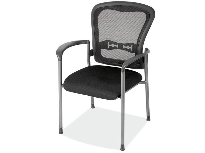 Mesh Back Guest Chair With Arms By Office Source