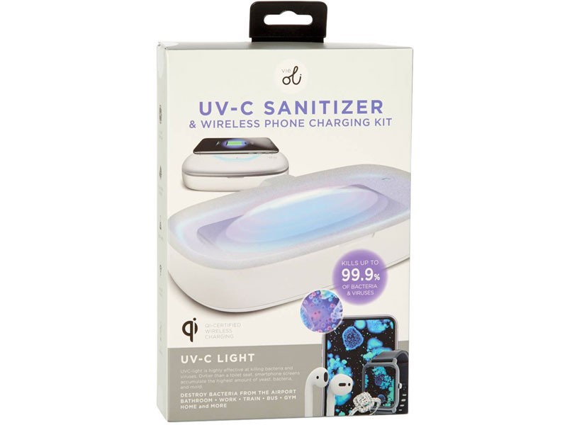 UV-C Sanitizer Wireless Phone Charging