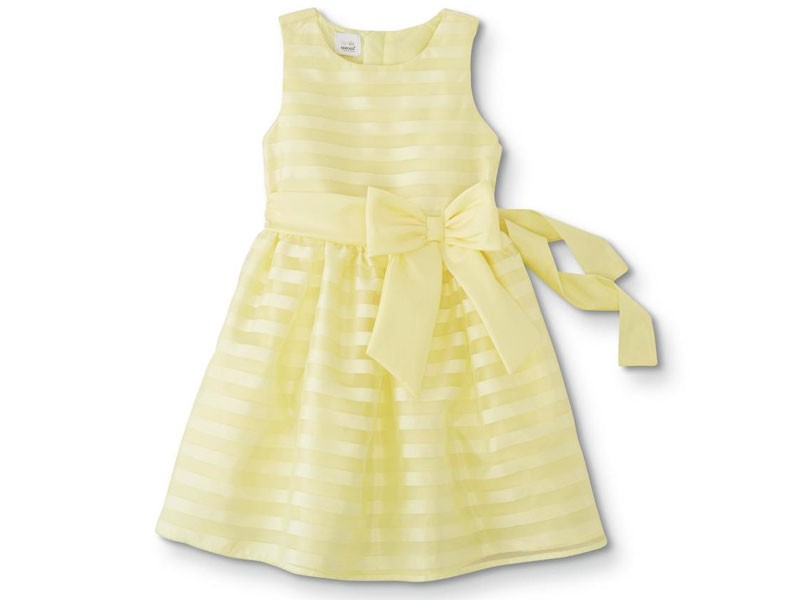 Special Editions Infant &Toddler Girls' Occasion Dress Striped