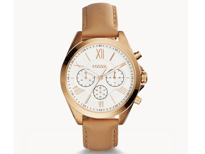 Fossil Men's Modern Courier Chronograph Tan Leather Watch