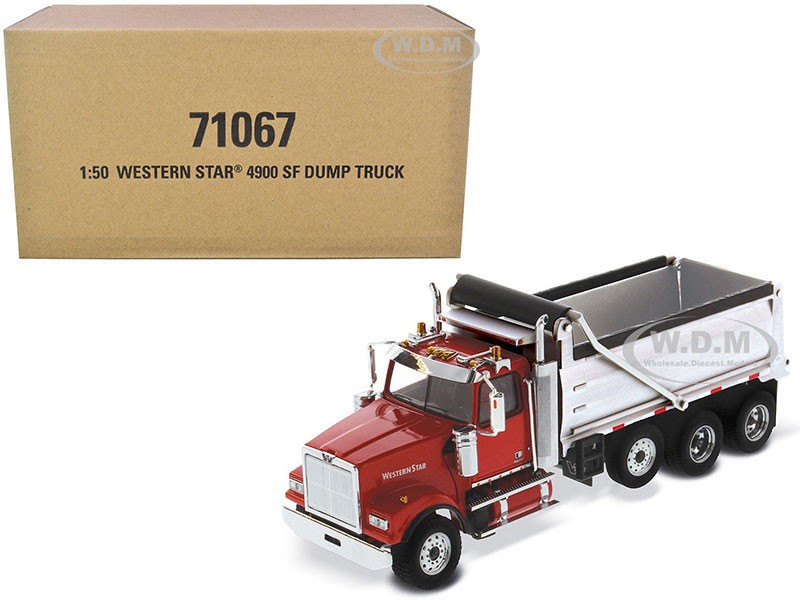Western Star 4900 SF Dump Truck Diecast Model By Diecast Masters