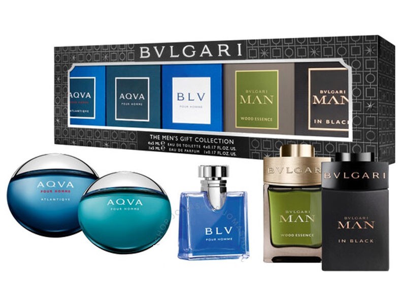 Bvlgari Men's Mini Variety Pack Gift Set