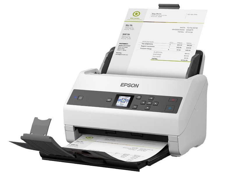 Epson DS-870 Color Duplex Workgroup Perpdocum Scanners