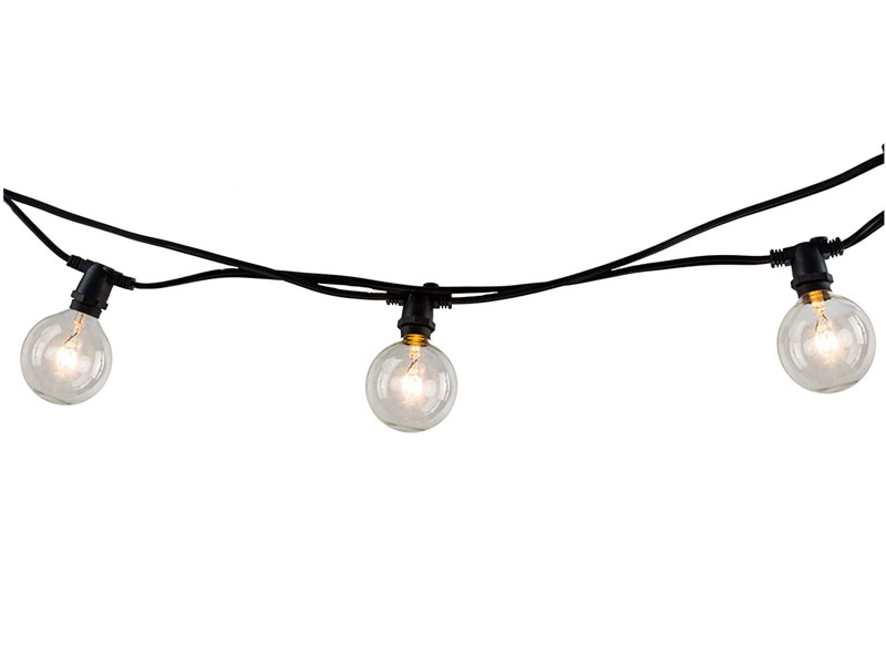 Bulbrite 14 ft, 10-Socket Decorative String Bulbs Light Kit