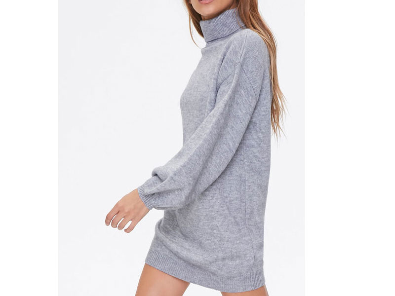 Women's Turtleneck Sweater Dress