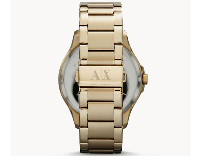 Men's Armani Exchange Multifunction Gold-Tone Stainless Steel Watch