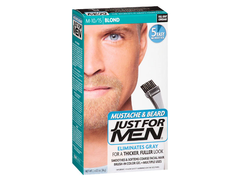 Just For Men Brush-In Color Gel for Mustache & Beard