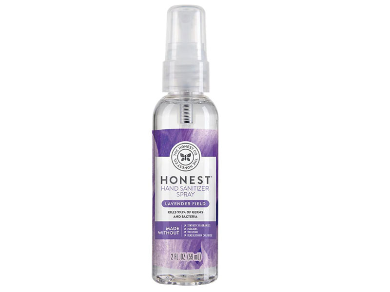 Honest Hand Sanitizer Spray Dreamy Lavender