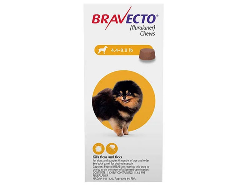 Flea And Tick Control Bravecto For Dogs