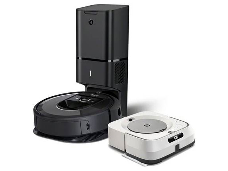 iRobot Roomba i7+ Robot Vacuum & Braava jet m6 Robot Mop Bundle
