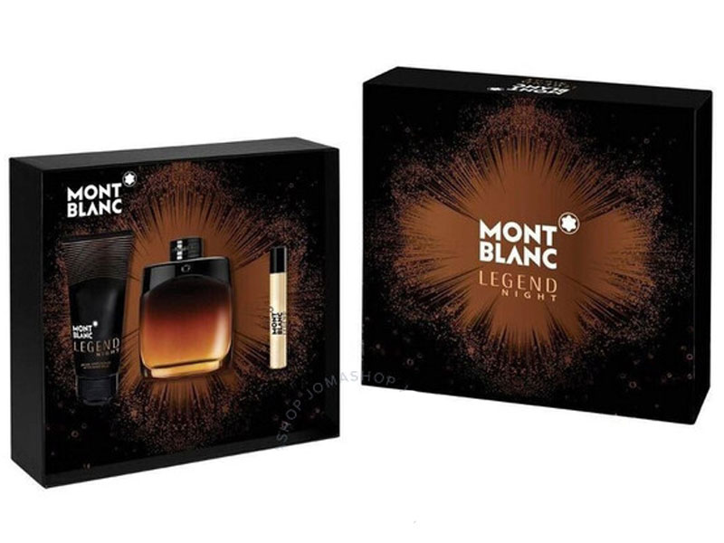 Montblanc Legend Night Mont Blanc (m) Gift Set For Men