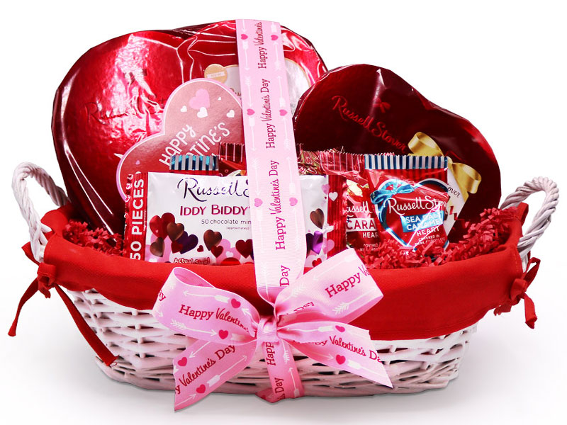 Charming Valentine Gift Basket