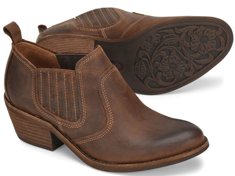 Adien Aztec-Brown Boots For Women