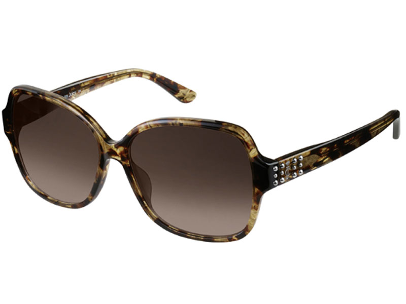 Women's Juicy Couture Khaki Sunglasses Havana Butterfly-W-Gradient Lens