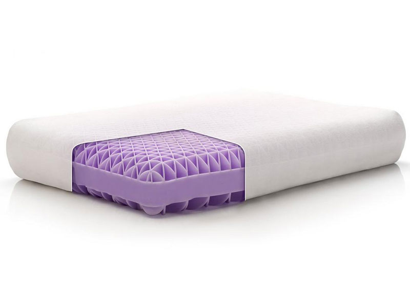 Purple Bundle Includes 2 Pillows 1 Sheet Set & 1 Mattress Protector