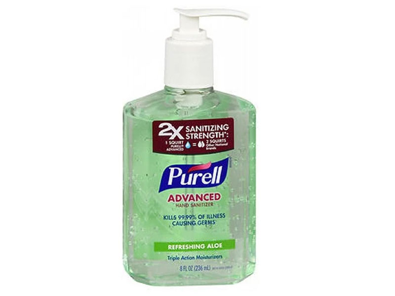 Purell Advanced Hand Sanitizer Gel With Pump Aloe 8 oz By Purell