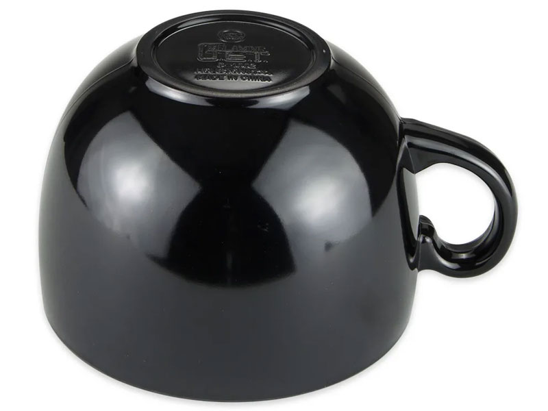 GET C-1002-BK 24 oz Coffee Mug Melamine Black