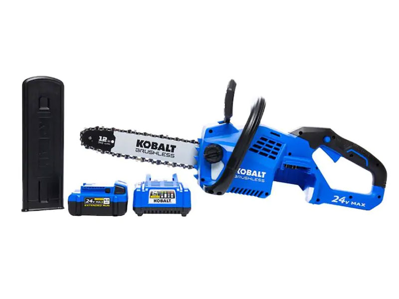 Kobalt 24-Volt Lithium Ion 12-in Cordless Electric Chainsaw
