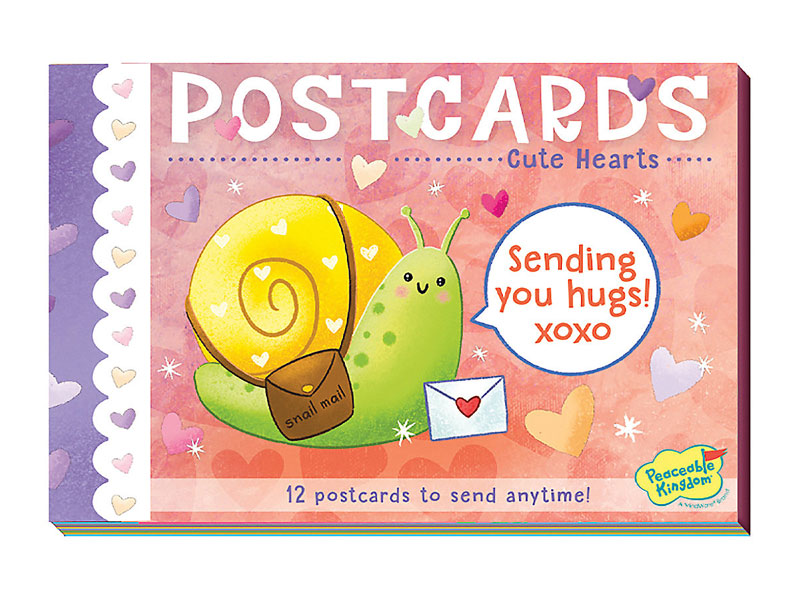 Cute Hearts Postcards