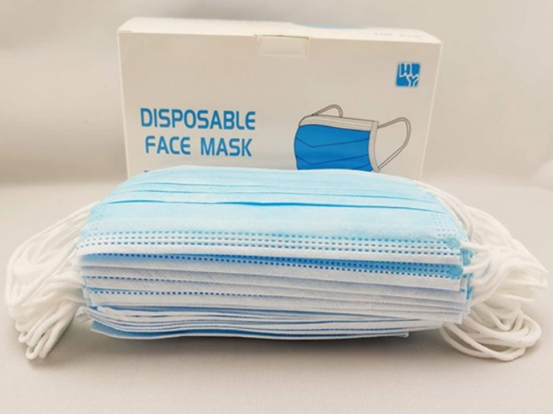 HY 3-Ply Disposable Face Mask Pack Of 100
