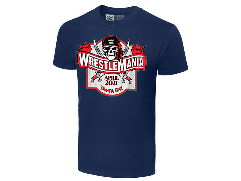 WrestleMania 37 Wooden Sign T-Shirt