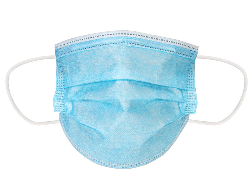 50Pcs Disposable Mouth Face Masks 3-layer Respirator Mask Dust-Proof