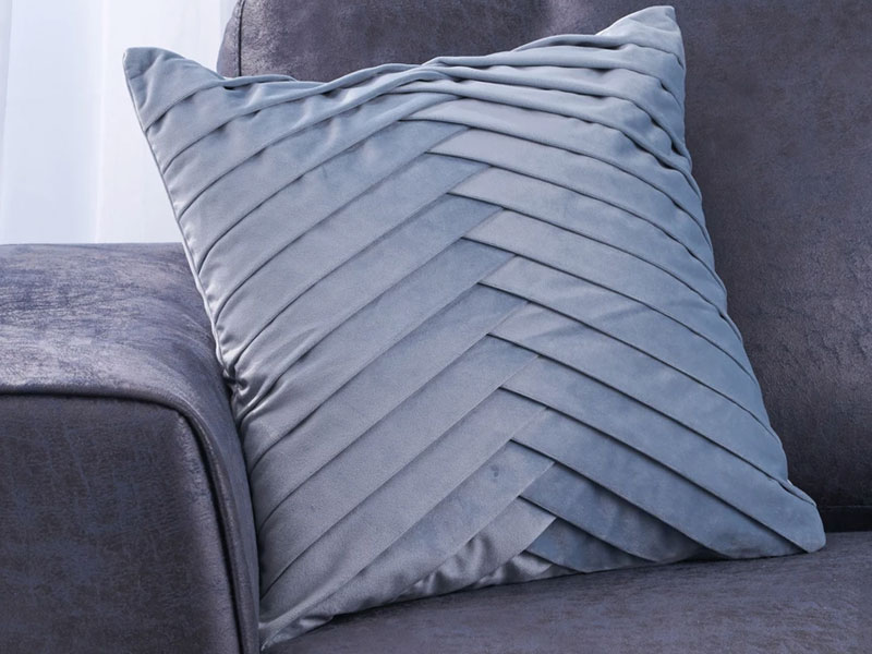 Wally Modern Square Fabric Throw Pillow