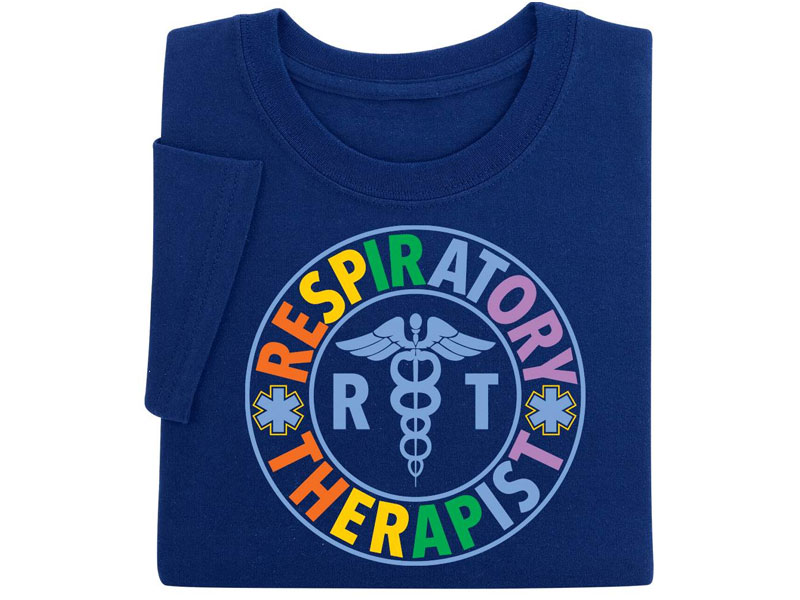 Respiratory Therapist Short-Sleeve Recognition T-Shirt For Men & Women
