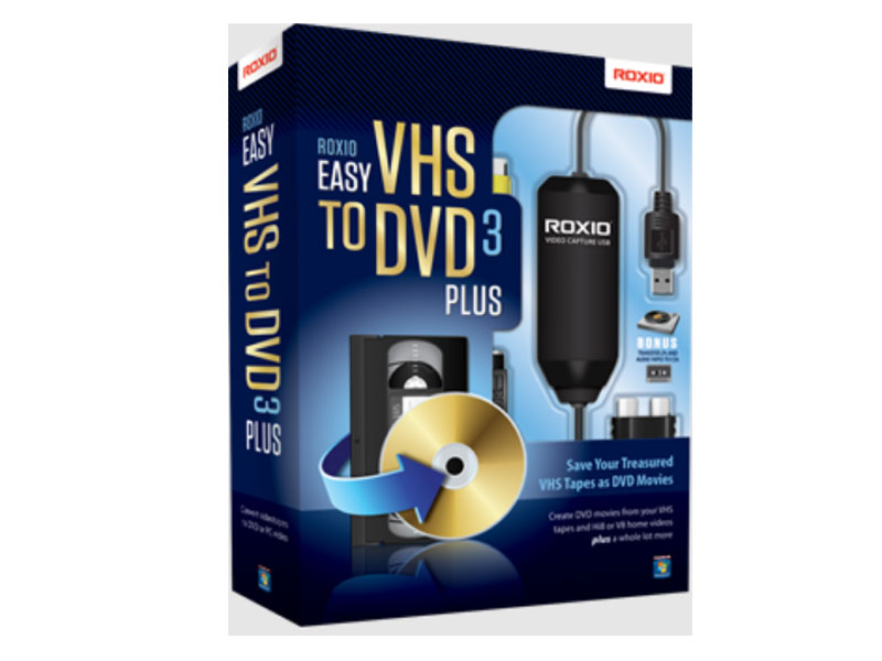 Easy VHS to DVD 3 Plus VHS to DVD Converter