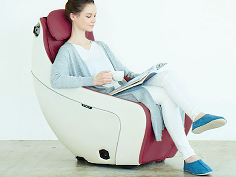 Synca Wellness Premium SL Track Heated Massage Chair Wine
