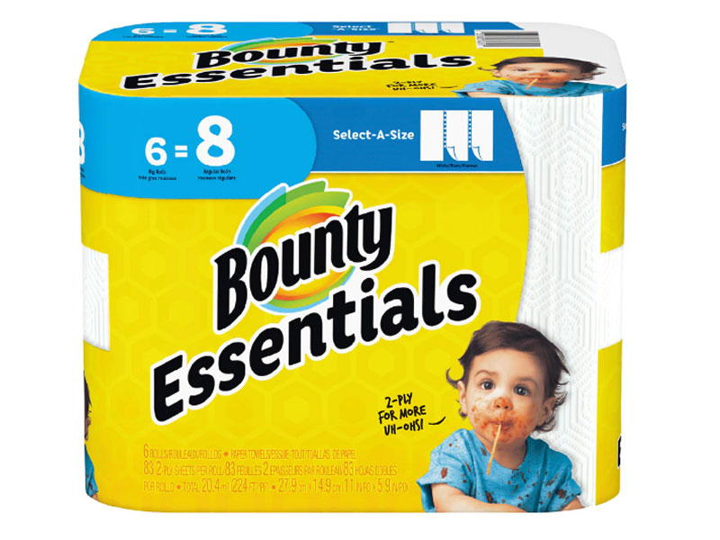 Bounty Essentials Select-A-Size Paper Towels Big Rolls