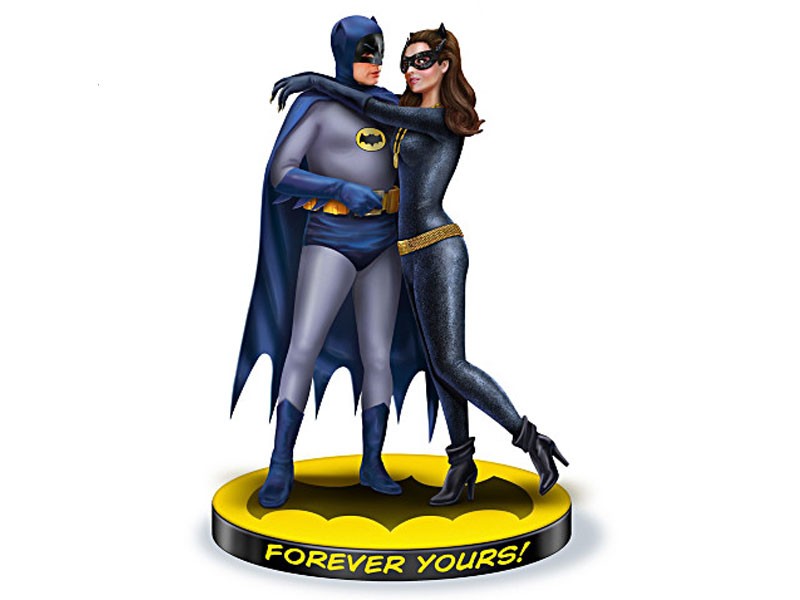 Batman And CatWoman Forever Yours Sculpture