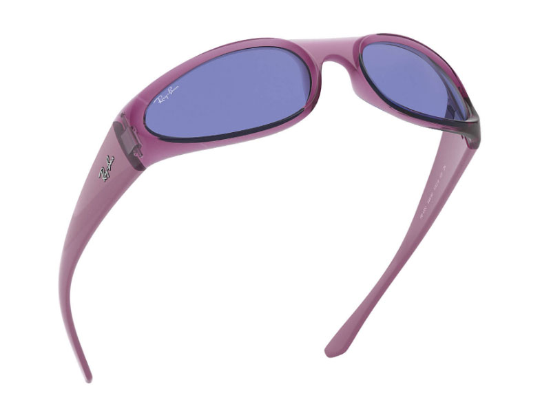 Ray-Ban Sunglasses Transparent Violet For Men & Women