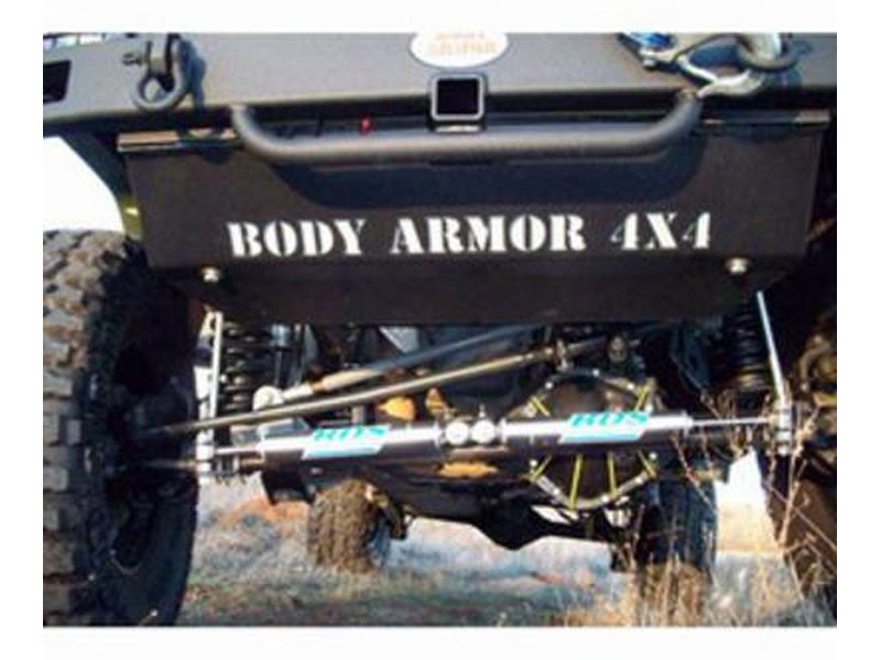 Body Armor Front Skid Plate Black JK-5123