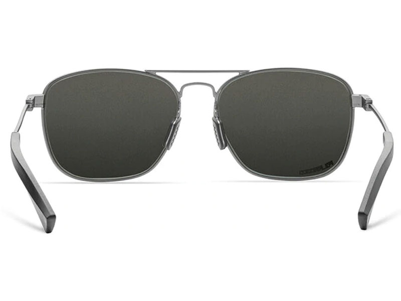 Under Armour Rally Storm Sunglasses With Satin Gunmetal Frame And Polarized Gray