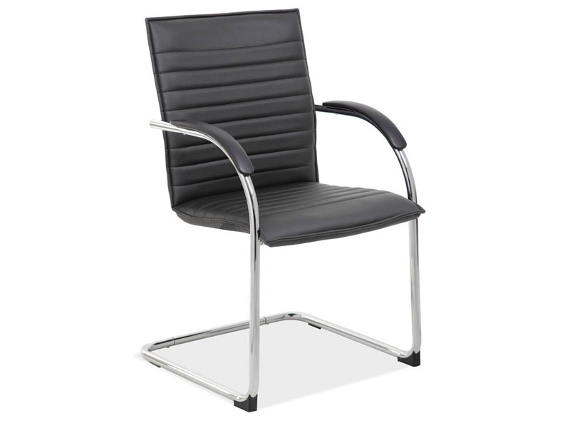 Sled Base Guest Chair with Chrome Frame By Office Source