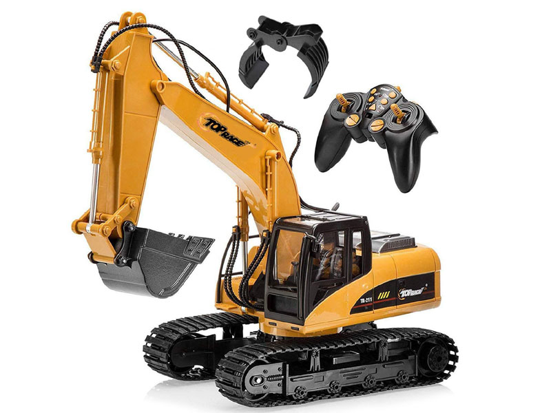 Top Race 15 Full Functional Remote Control Excavator Construction Tractor