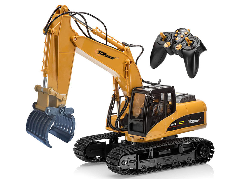 Top Race 15 Full Functional Remote Control Excavator Construction Tractor