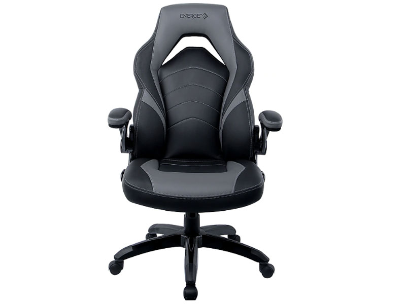 Staples Emerge Vortex Bonded Leather Gaming Chair Black And Gray (52503)