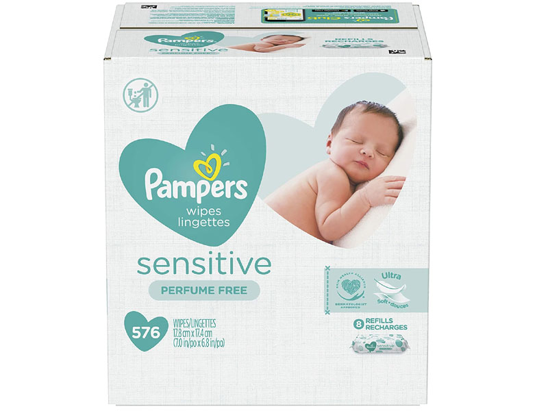 Baby Wipes Pampers Sensitive Water Based Baby Diaper Wipes