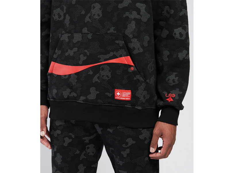 LRG Coca Cola Reflective Pullover Hoodie For Men