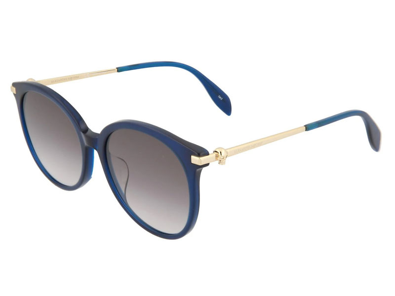 Alexander McQueen AM0135SA-30002588005 Round/Oval Sunglasses For Women
