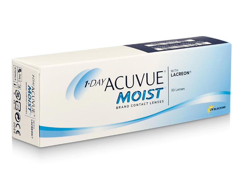 1-Day Acuvue Moist 30 Pack Contact Lens