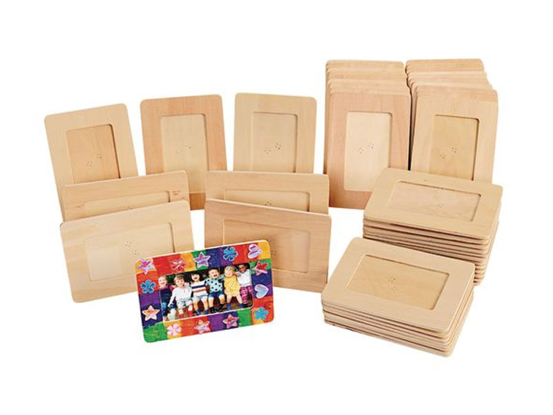 Colorations Wooden Frame Classroom Pack Set of 50